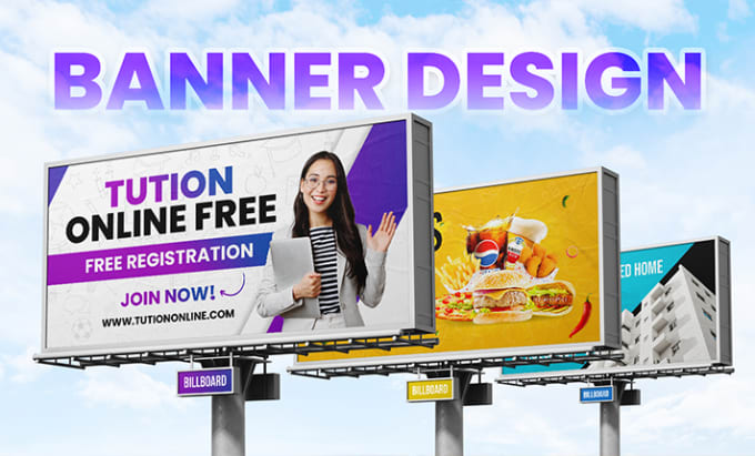 Gig Preview - Create banner and signage design to elevate your brand