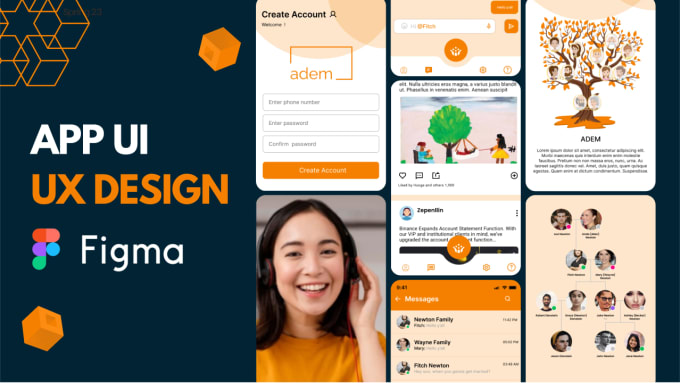 Gig Preview - Do user friendly figma mobile UI design