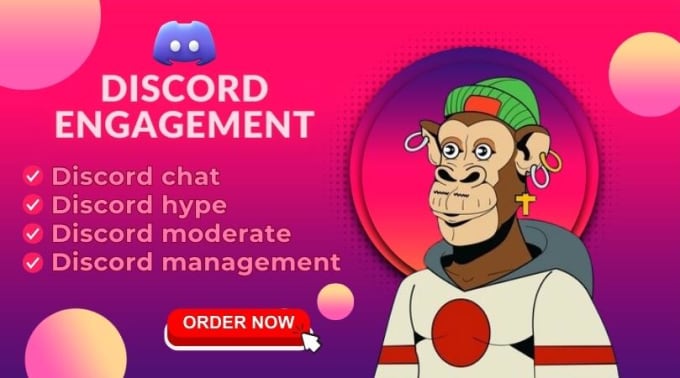 Bestseller - do discord chat in your server team hype with discord chatter telegram chatter