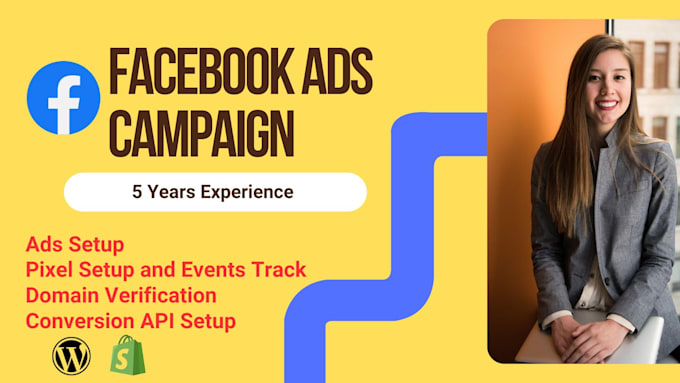 Gig Preview - Run facebook and instagram ads campaign manager, shopify fb adds