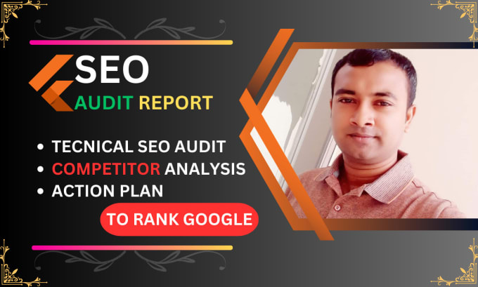 Gig Preview - Provide a professional SEO audit report with competitor analysis to rank google