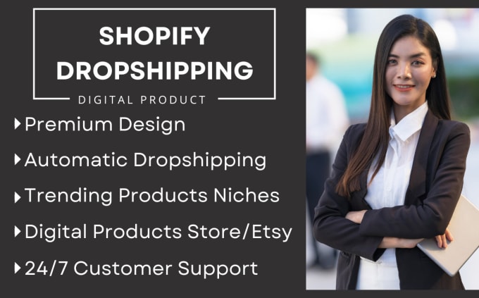 Gig Preview - Be your shopify store creator shopify website design redesign