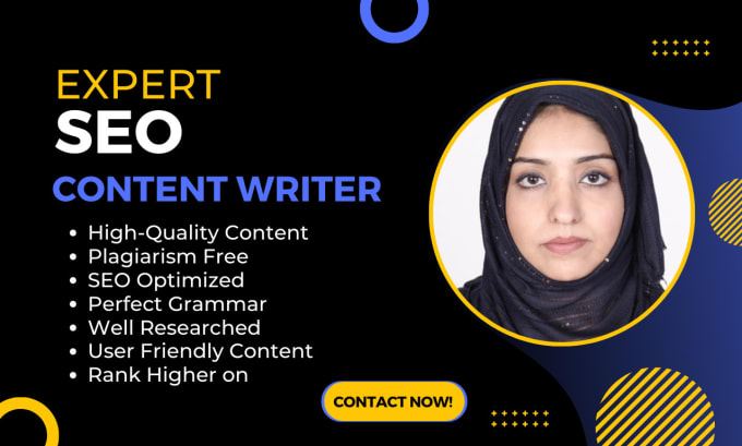 Gig Preview - Be your perfect SEO content writer or article writer