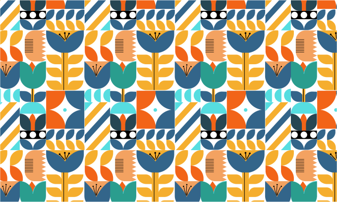 Gig Preview - Design geometric repeat patterns for you