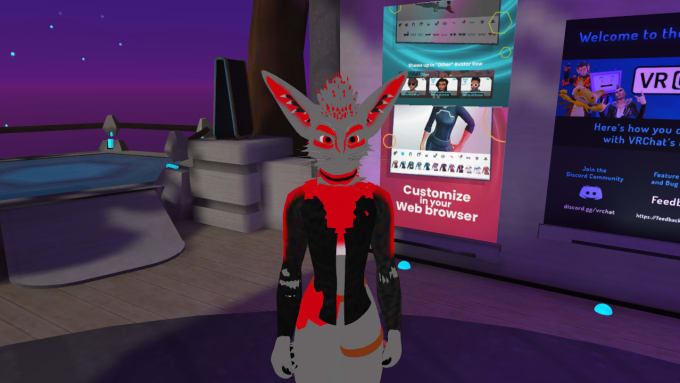 Gig Preview - Create vrchat furry avatars ,including nsfw