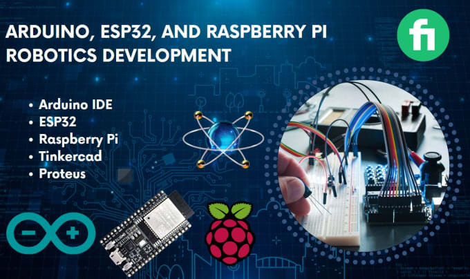 Gig Preview - Arduino, esp32, and raspberry pi robotics development