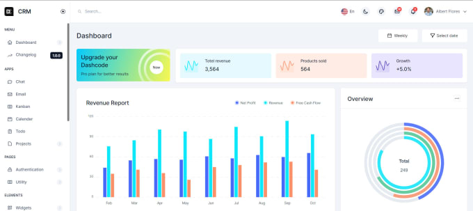 Gig Preview - Develop custom software, web application, crm, pos or saas