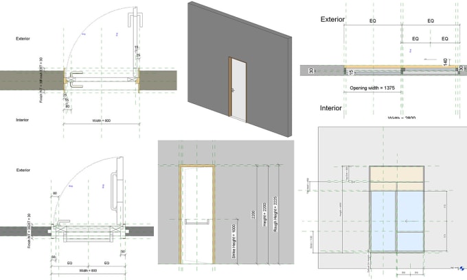 Gig Preview - Create revit bim family, parametric and professional