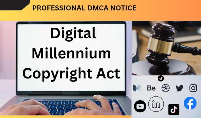 Gig Preview - Remove leaked copyright violating illegal content under dmca