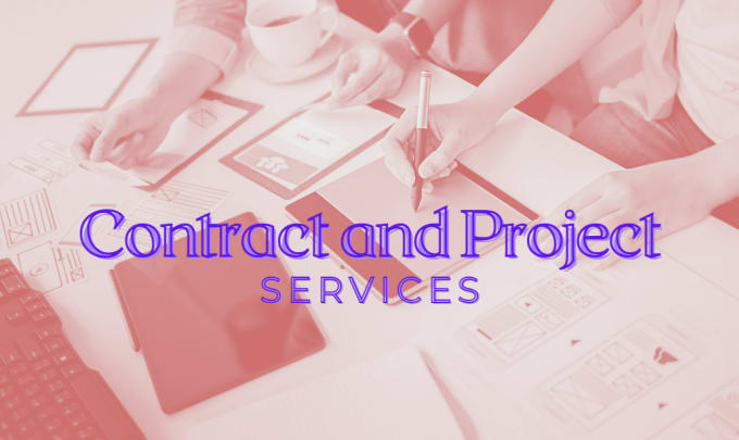 Gig Preview - Do construction and contract management reports and tasks