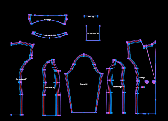 Gig Preview - Provide patternmaking and grading for apparel and custom garment