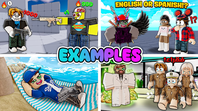 Gig Preview - Make you a professional roblox thumbnail