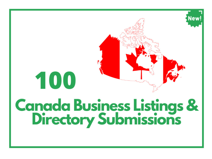 Gig Preview - Do 100 canadian local citation and listings