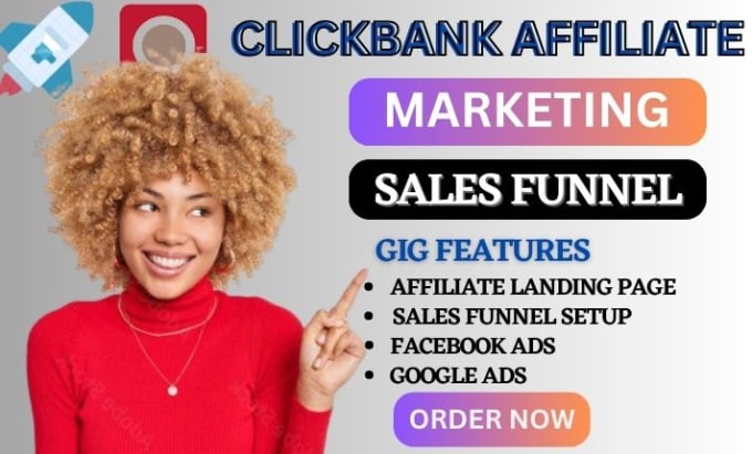 Gig Preview - Do autopilot shopify, amazon and clickbank affiliate marketing sales funnel