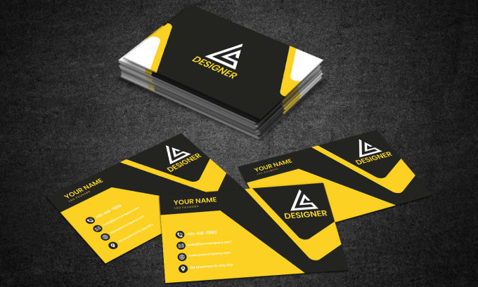 Gig Preview - Do professionally luxury business cards logo design same day