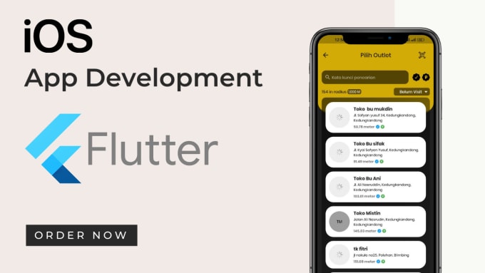 Gig Preview - Make ios app using flutter