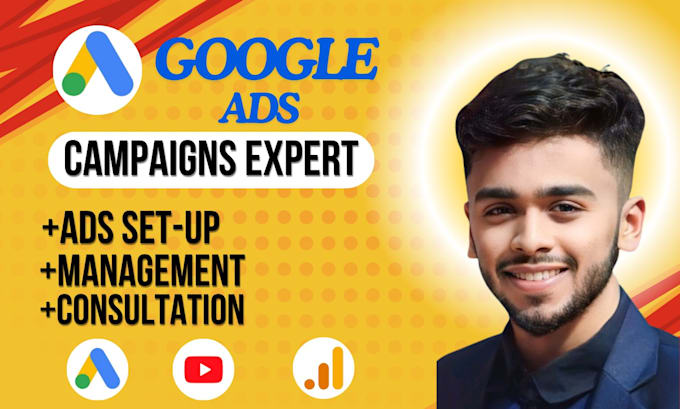 Gig Preview - Setup and manage google ads adwords PPC campaign