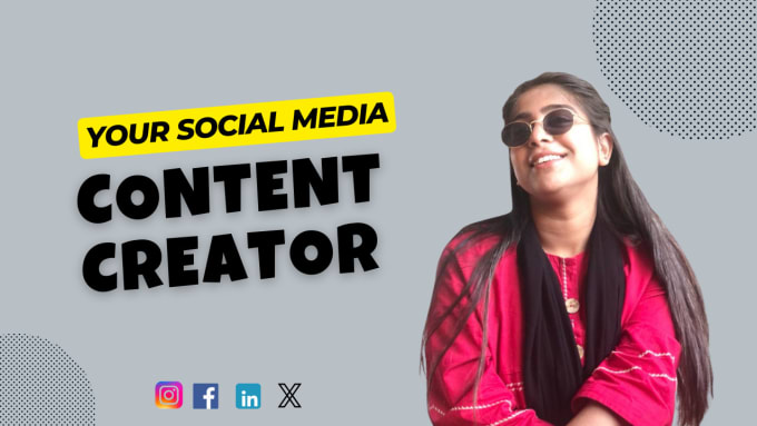 Be Your Social Media Content Strategist and Content Creator