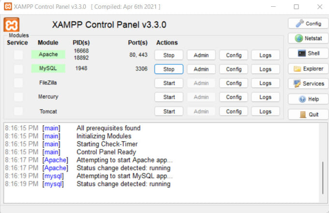 Gig Preview - Offering comprehensive xampp support and troubleshooting