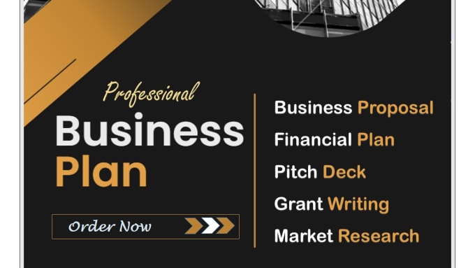 Gig Preview - Write professional business plan for startups, business proposal, financial plan