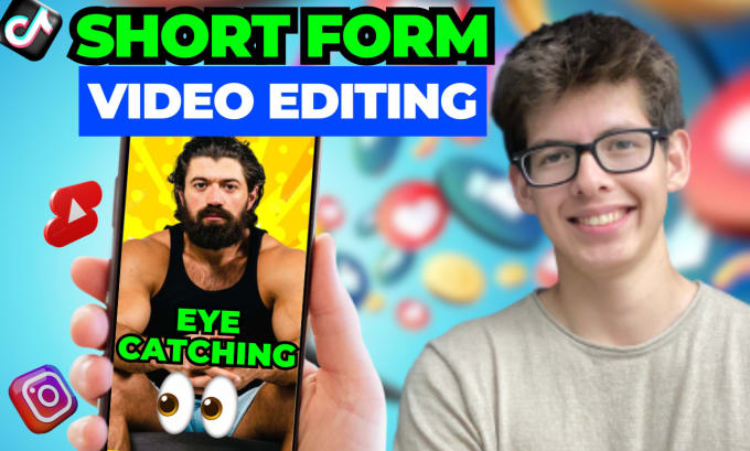 Gig Preview - Do short form content video editing with captions