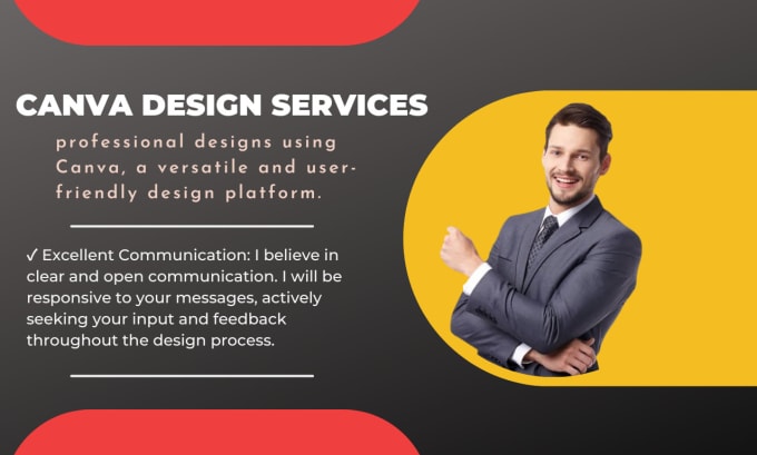 Gig Preview - Do canva design services for all your graphic needs