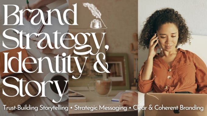 Gig Preview - Develop your brand strategy, brand story, and brand identity