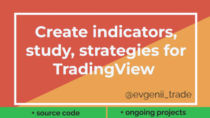 Gig Preview - Create indi, study, strategy for tradingview pinescript