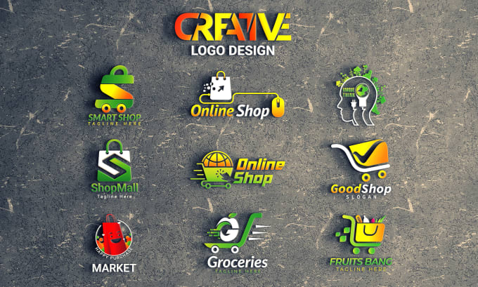 Gig Preview - Unique creative e commerce shopify amazon online store website logo design