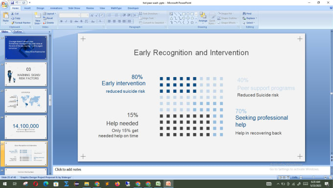 Gig Preview - Provide professional powerpoint presentation design and customization