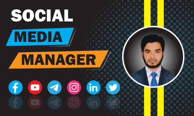 Gig Preview - Be your social media marketing manager