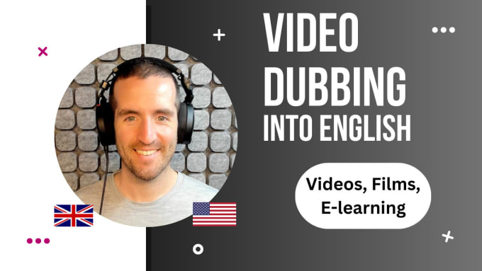 Gig Preview - Dub your video from any language into english