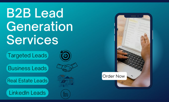 Gig Preview - High quality b2b lead generation boost your sales with targeted business leads