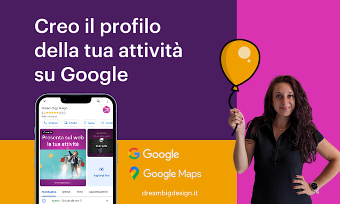 Gig Preview - Creo il profilo attivita su google