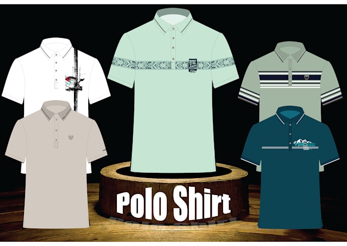 Gig Preview - Do polo shirt design and tech pack for your company