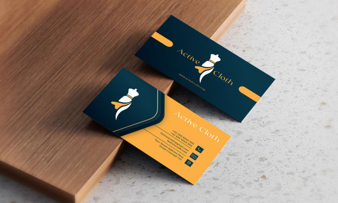 Gig Preview - Design your professional visiting card