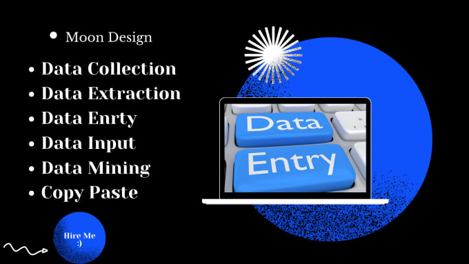 Gig Preview - Do data entry, data input, data extraction, collection, data mining