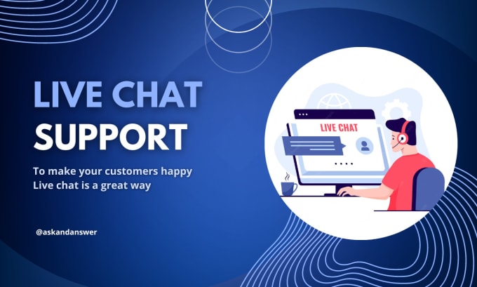 Gig Preview - Be your full time live chat support agent