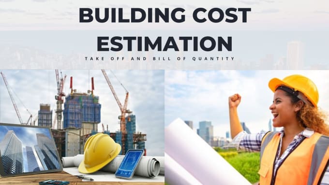 Gig Preview - Do bill of quantity, takeoff and cost estimation in bluebeam or planswift