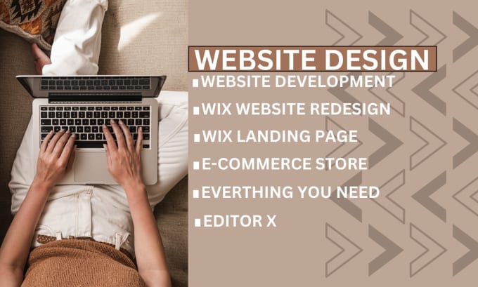 Gig Preview - Wix website, wix rewebsite design, website development, wix design