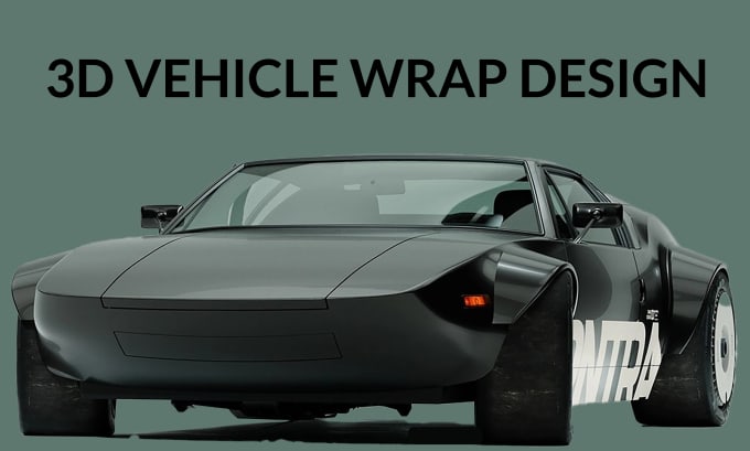 Gig Preview - Design car wrap, van wrap, truck wrap design, jeep wrap,  3d vehicle wrap design