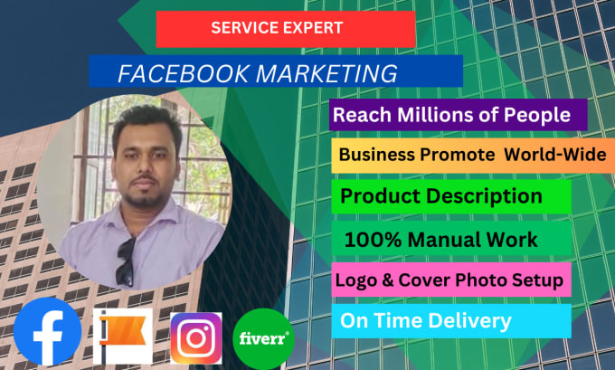 Gig Preview - Do expert in facebook marketing and promotion for USA