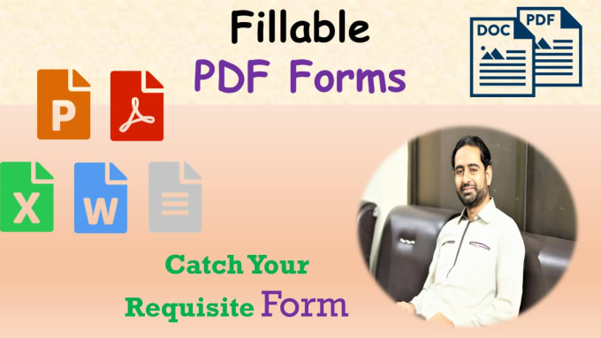 Gig Preview - Convert existing document to PDF fillable form or create fillable PDF forms