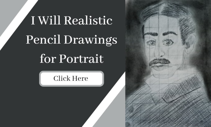 Gig Preview - Realistic pencil drawings for portrait