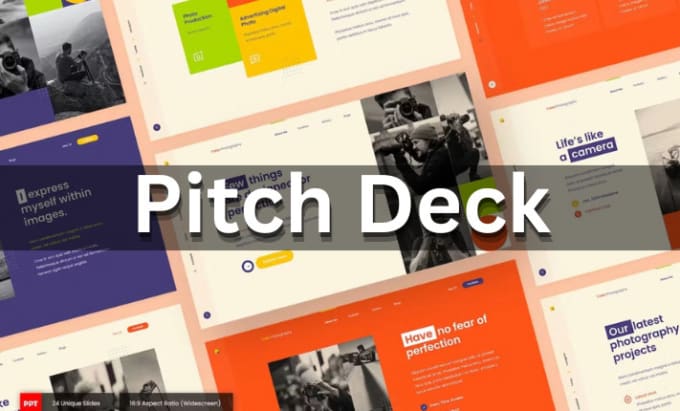 Gig Preview - Design a modern investor pitch deck