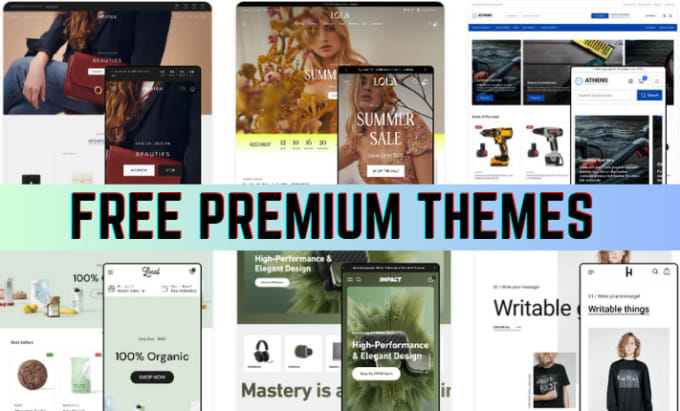 Gig Preview - Deliver premium shopify themes