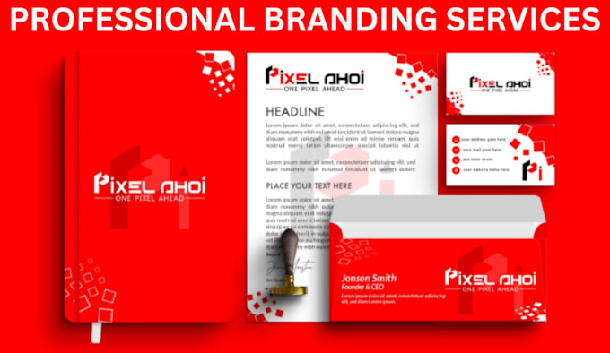 Gig Preview - Design company, business logo,  brand identity design expert and branding kit