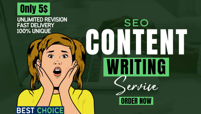 Gig Preview - Write 1500 words article or content for your website or blog