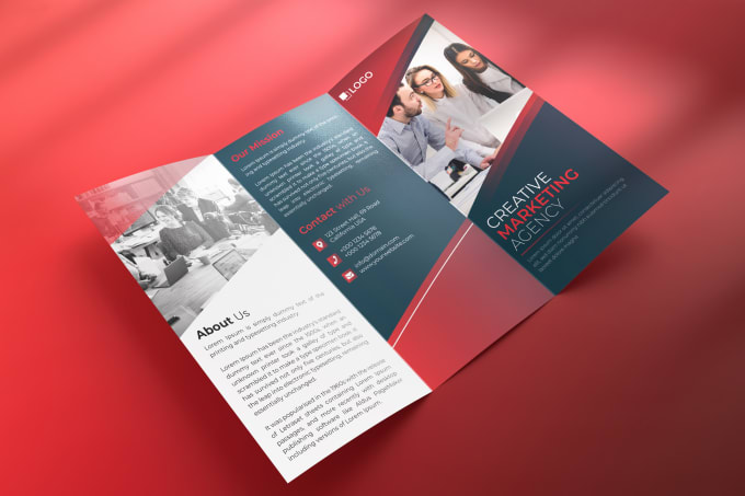 Gig Preview - Design professional tri fold brochure and bi fold brochure