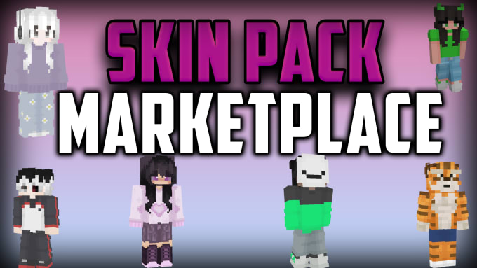 Gig Preview - Do a skinpack for marketplace